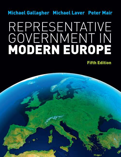 Book cover of eBook: Representative Government in Modern Europe, 5e