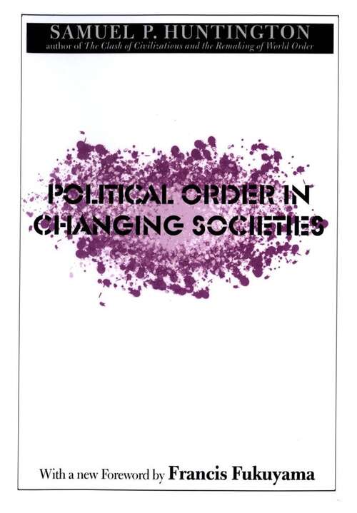 Book cover of Political Order In Changing Societies: (pdf)