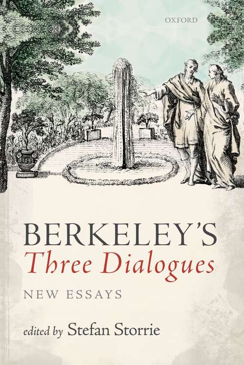 Book cover of Berkeley's Three Dialogues: New Essays