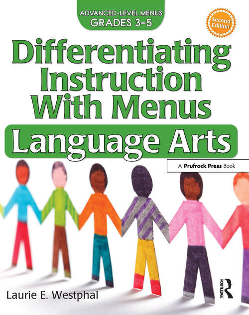 Book cover of Differentiating Instruction With Menus: Language Arts (Grades 3-5) (2)