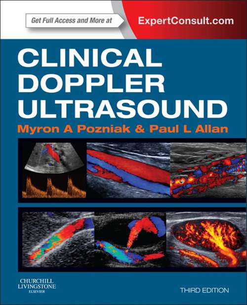 Book cover of Clinical Doppler Ultrasound E-Book: Expert Consult: Online (3)