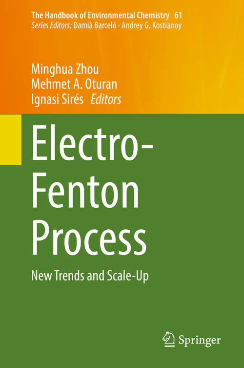 Book cover of Electro-Fenton Process: New Trends and Scale-Up (The Handbook of Environmental Chemistry #61)