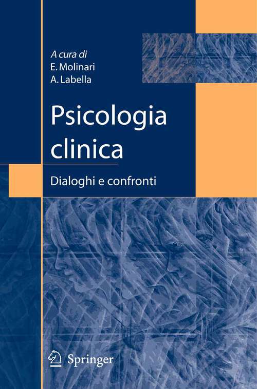 Book cover of Psicologia clinica: Dialoghi e confronti (2007)