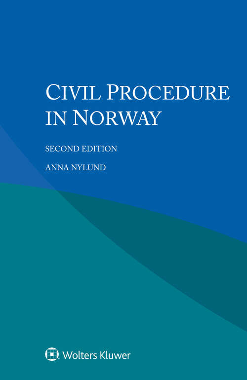 Book cover of Civil Procedure in Norway