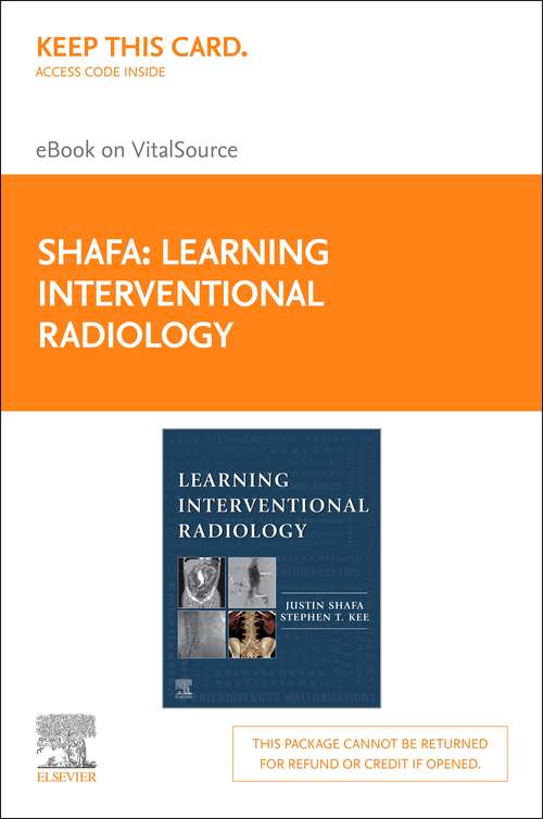 Book cover of Learning Interventional Radiology eBook