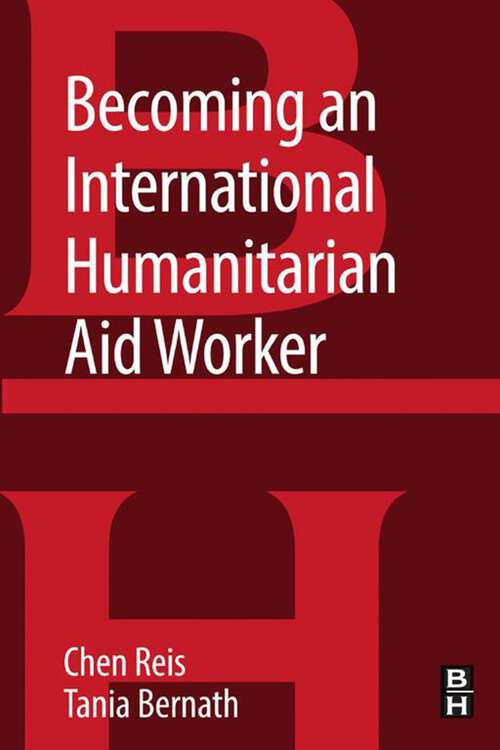 Book cover of Becoming an International Humanitarian Aid Worker