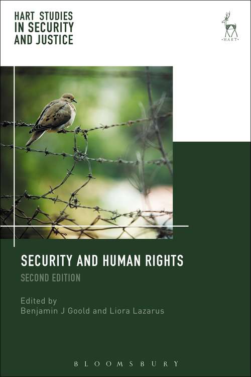 Book cover of Security and Human Rights (Hart Studies in Security and Justice)