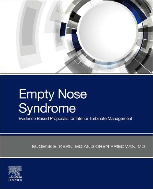 Book cover of Empty Nose Syndrome: Evidence Based Proposals for Inferior Turbinate Management