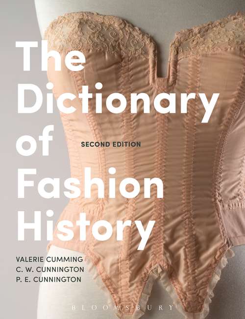 Book cover of The Dictionary of Fashion History (2)