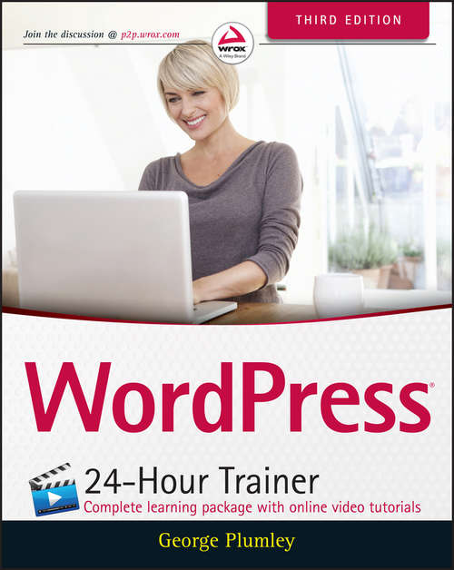 Book cover of WordPress 24-Hour Trainer (3)