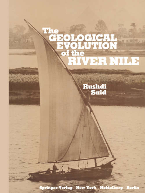 Book cover of The Geological Evolution of the River Nile (1981)