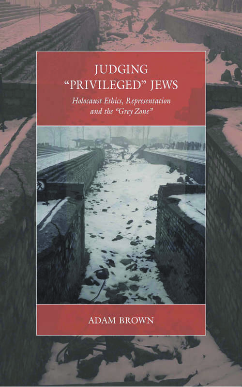 Book cover of Judging 'Privileged' Jews: Holocaust Ethics, Representation, and the 'Grey Zone' (War and Genocide #18)