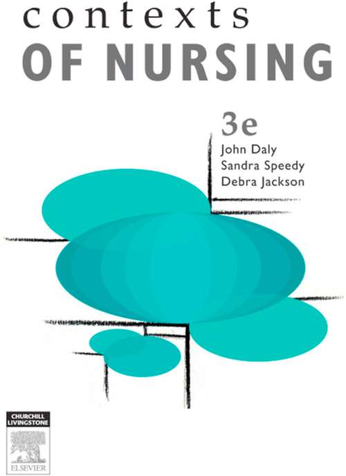 Book cover of Contexts of Nursing: An Introduction (3)