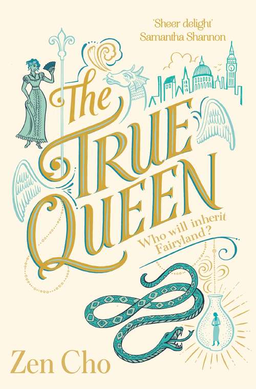 Book cover of The True Queen (Sorcerer to the Crown novels #2)