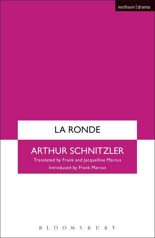 Book cover of La Ronde (Modern Plays)