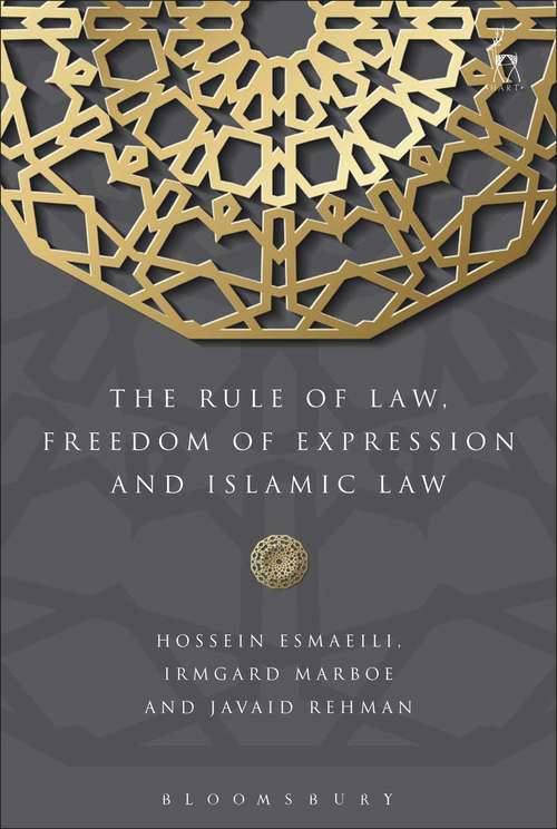 Book cover of The Rule of Law, Freedom of Expression and Islamic Law