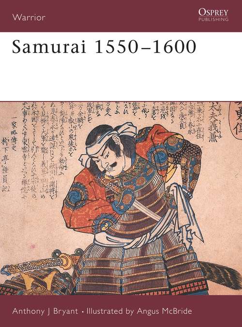 Book cover of Samurai 1550–1600 (Warrior)