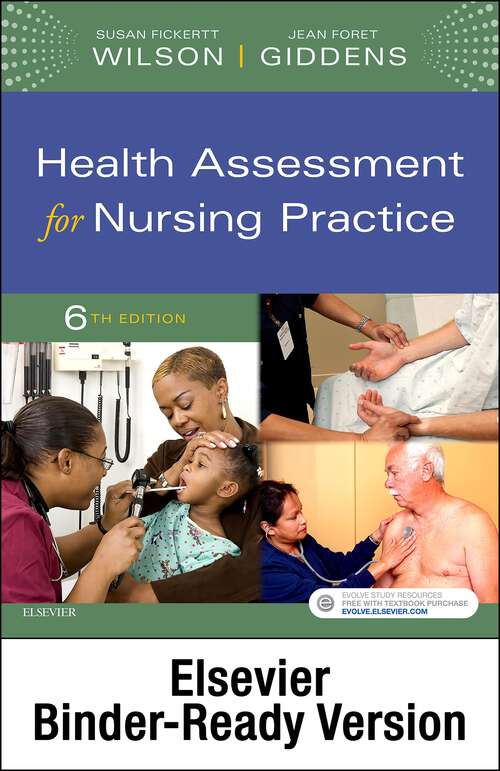 Book cover of Health Assessment for Nursing Practice - E-Book: Physical Examination And Health Assessment Package (6)