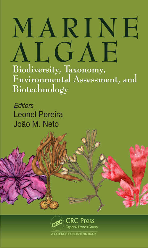 Book cover of Marine Algae: Biodiversity, Taxonomy, Environmental Assessment, and Biotechnology