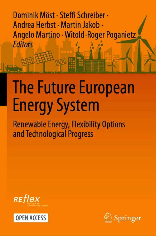 Book cover of The Future European Energy System: Renewable Energy, Flexibility Options and Technological Progress (1st ed. 2021)