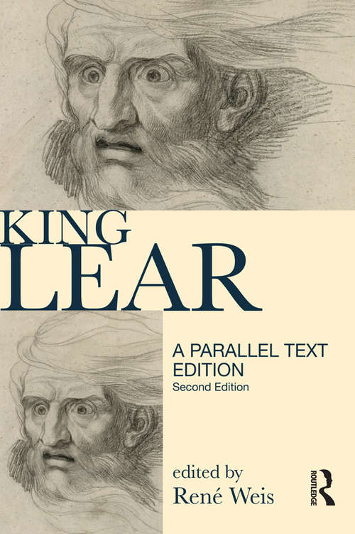 Book cover of King Lear: Parallel Text Edition