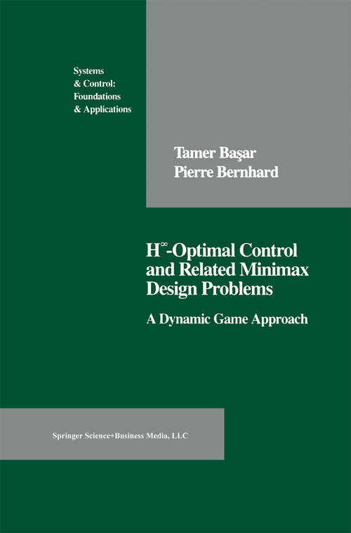 Book cover of H (1991) (Systems & Control: Foundations & Applications)