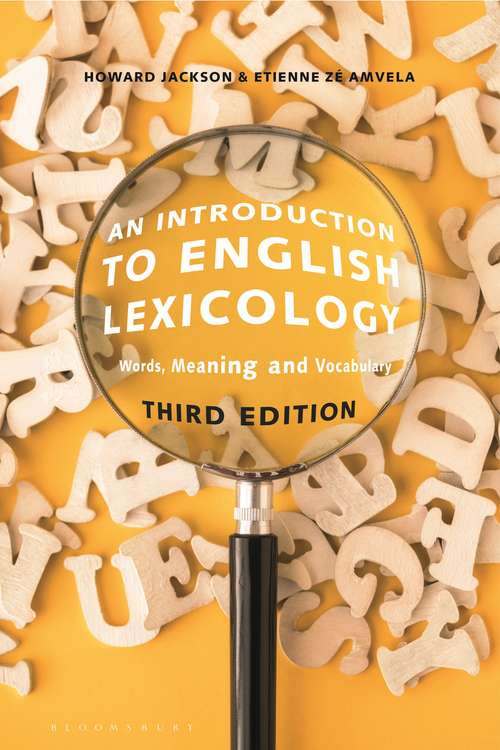 Book cover of An Introduction to English Lexicology: Words, Meaning and Vocabulary