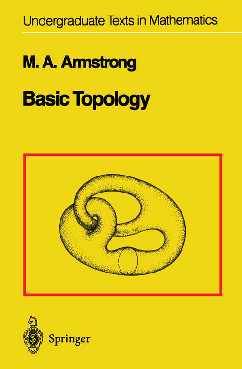 Book cover of Basic Topology (1983) (Undergraduate Texts in Mathematics)