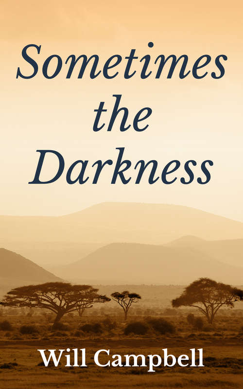 Book cover of Sometimes the Darkness