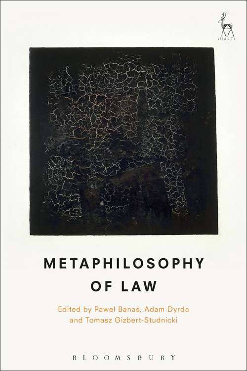 Book cover of Metaphilosophy of Law