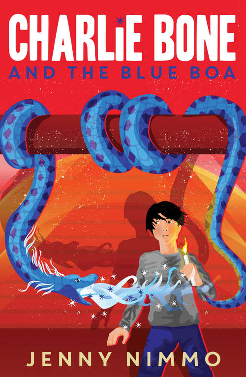 Book cover of Charlie Bone and the Blue Boa (Charlie Bone #3)
