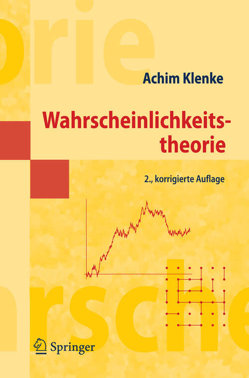 Book cover of Wahrscheinlichkeitstheorie (2. Aufl. 2008) (Masterclass)