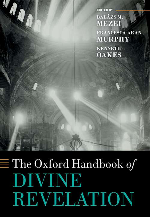 Book cover of The Oxford Handbook of Divine Revelation (Oxford Handbooks)