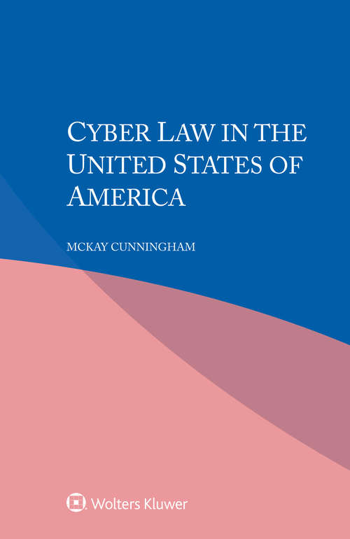 Book cover of Cyber Law in the United States of America (3)