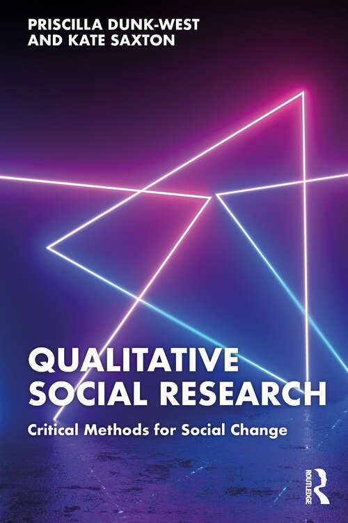 Book cover of Qualitative Social Research: Critical Methods for Social Change