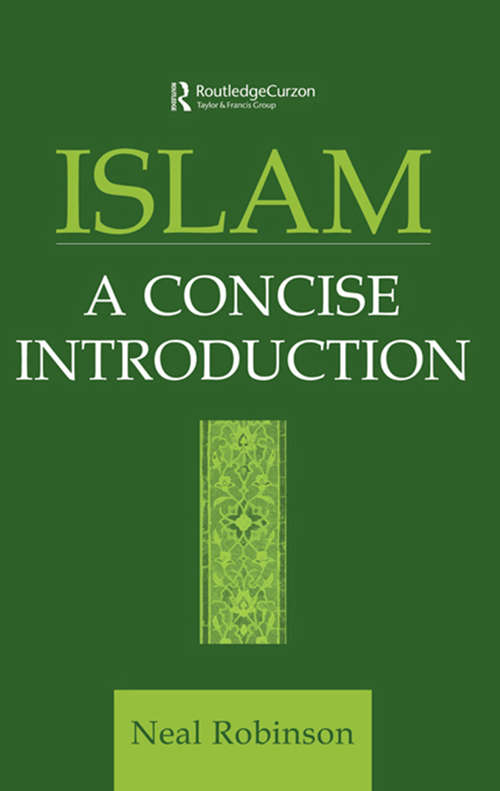 Book cover of Islam: A Concise Introduction