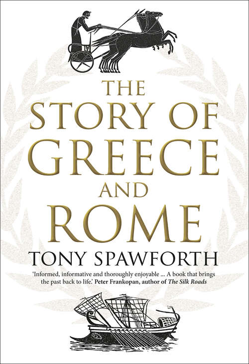 Book cover of The Story of Greece and Rome