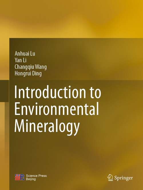 Book cover of Introduction to Environmental Mineralogy