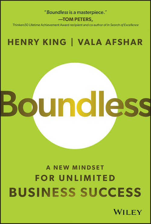 Book cover of Boundless: A New Mindset for Unlimited Business Success