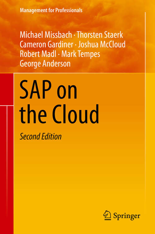 Book cover of SAP on the Cloud (2nd ed. 2016) (Management for Professionals)