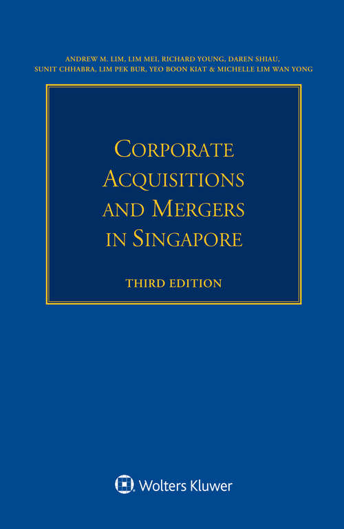 Book cover of Corporate Acquisitions and Mergers in Singapore (3)