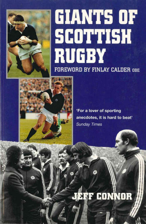 Book cover of Giants Of Scottish Rugby (Sports Ser.)