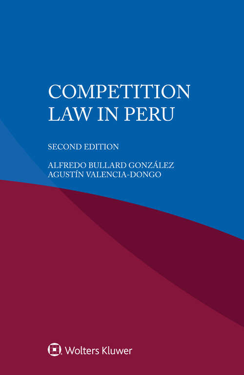 Book cover of Competition Law in Peru