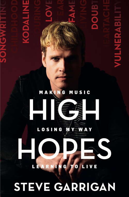 Book cover of High Hopes: Making Music, Losing My Way, Learning to Live