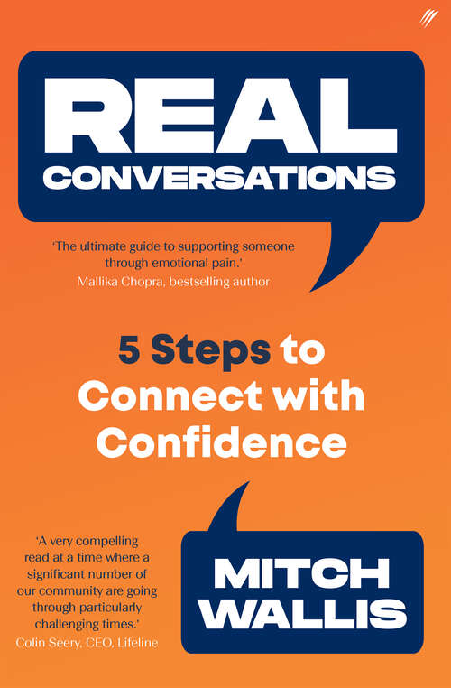 Book cover of Real Conversations: 5 Steps to Connect with Confidence