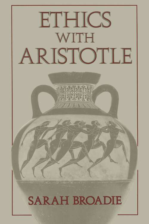 Book cover of Ethics With Aristotle