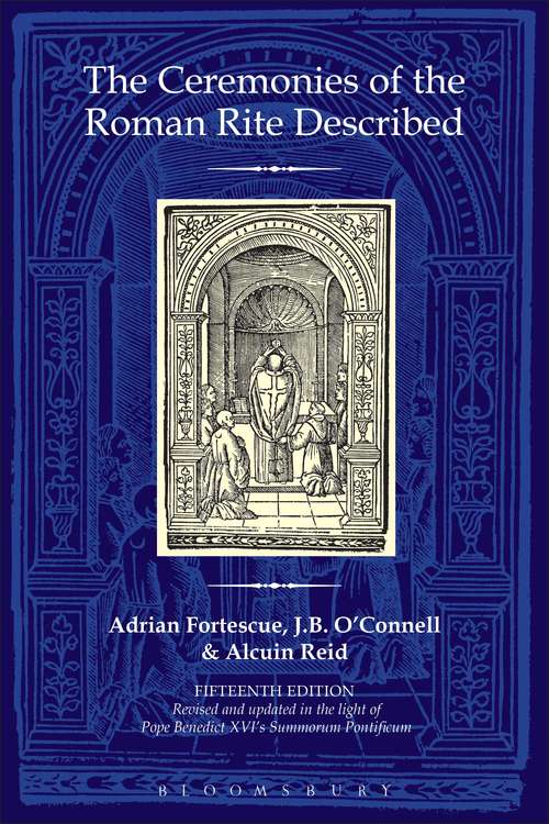 Book cover of The Ceremonies of the Roman Rite Described