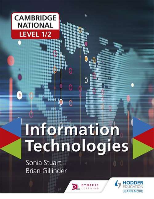 Book cover of Cambridge National Level 1/2 Certificate in Information Technologies (PDF)