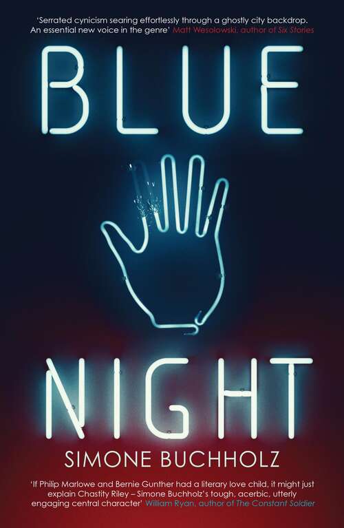 Book cover of Blue Night (Chastity Riley #1)