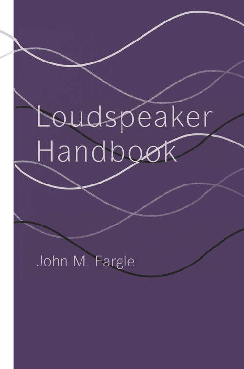 Book cover of Loudspeaker Handbook (1998)